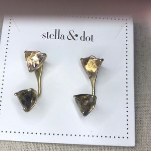 Stella & Dot Triad earrings